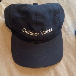 Outdoor Voices Navy Running Hat